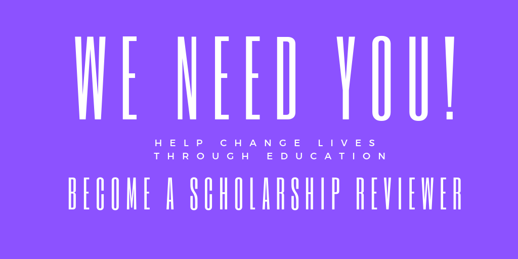 Scholarship Reviewers Needed